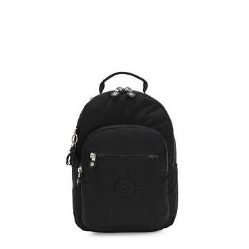 Kipling Seoul Small Klassieke Tablet Rugzak Zwart | NL 1607EB